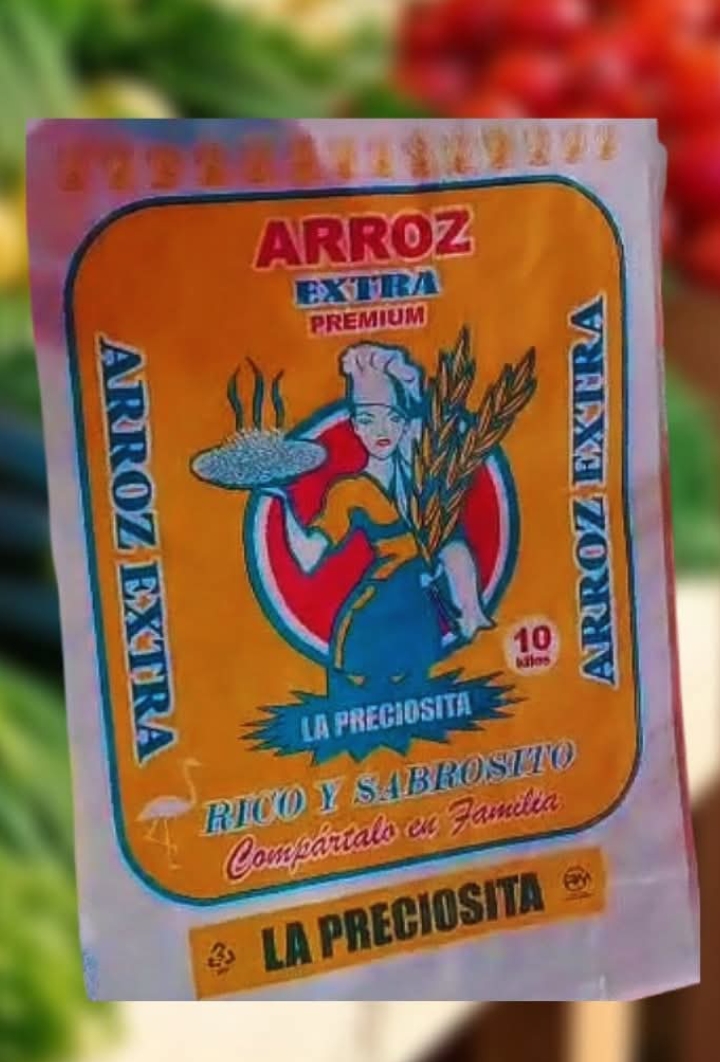 Arroz Extra Premium "La Preciosita" 10 kg anaranjado